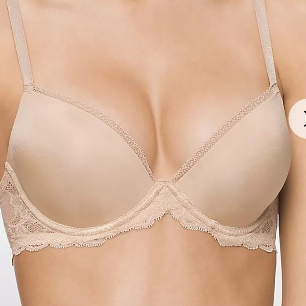 Calvin Klein Seductive Comfort Lace Demi Lift Multiway Bra